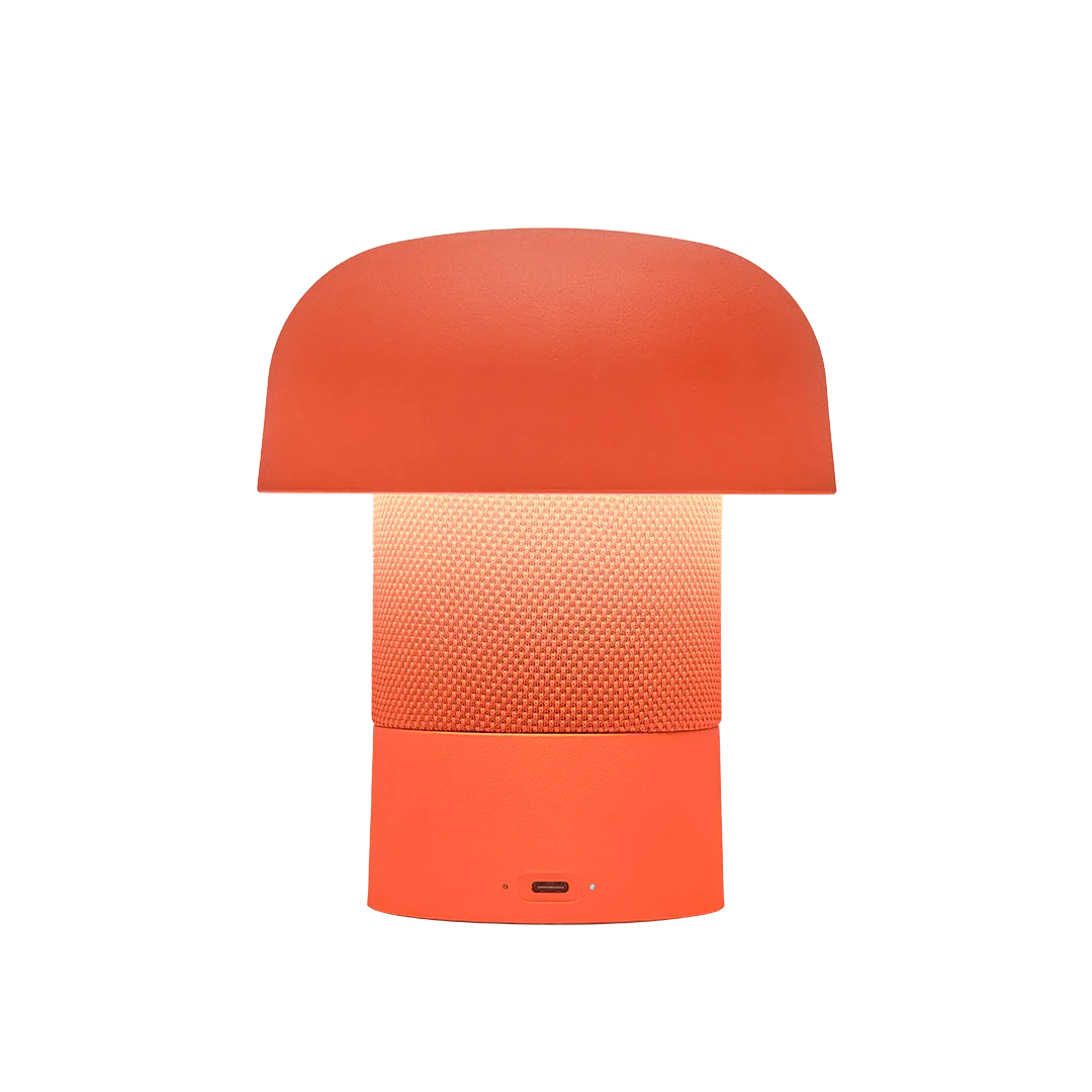 Kooduu Sensa Play Mini col. Arancio . Lampada altoparlante Bluetooth portatile