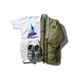 GIACCA HANTEN: PARACADUTE VINTAGE / Oliva - Puebco