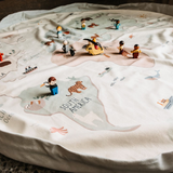 Tappeto e contenitore giochi - Worldmap - Play&Go