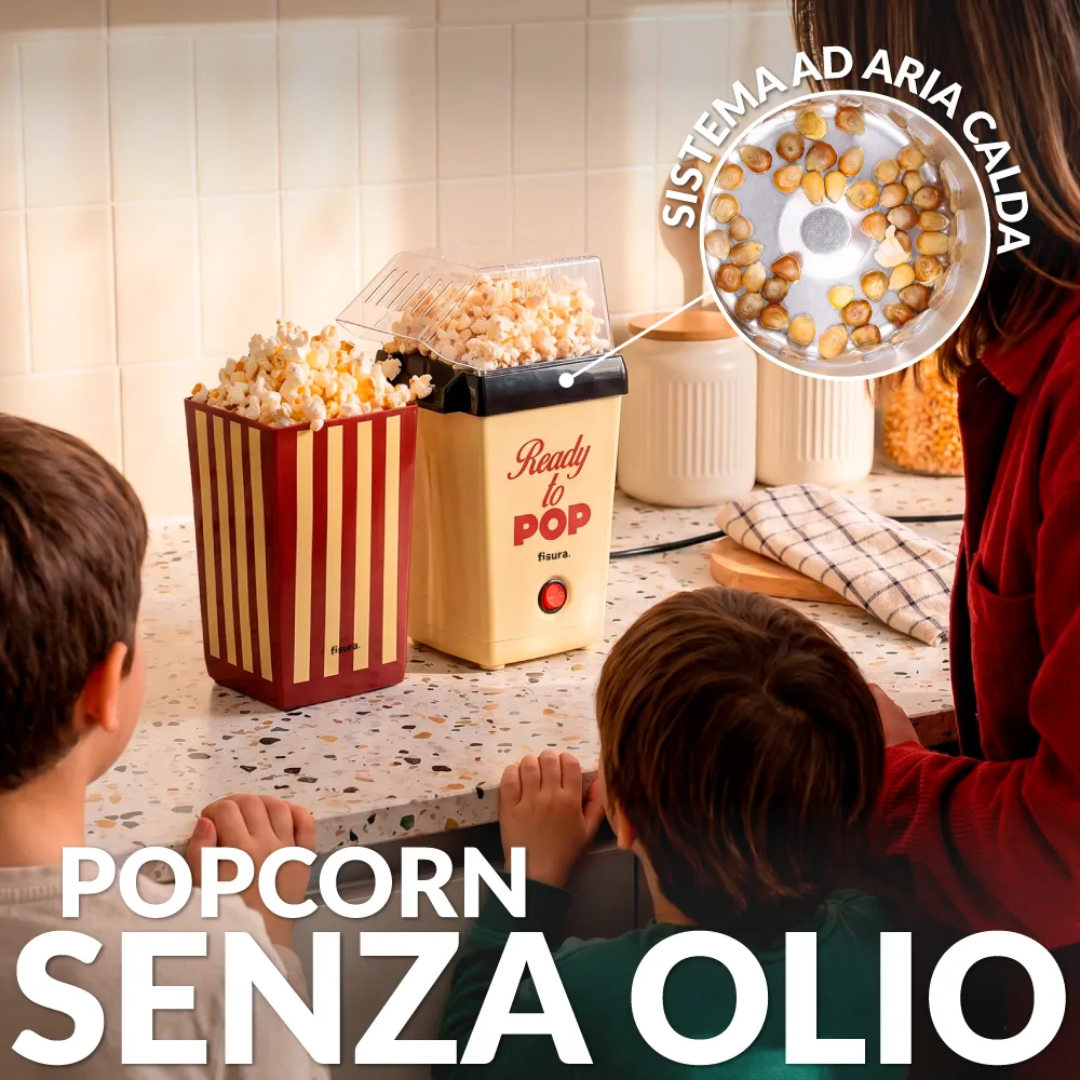 Macchina per Popcorn "Readi to Pop" . Fisura