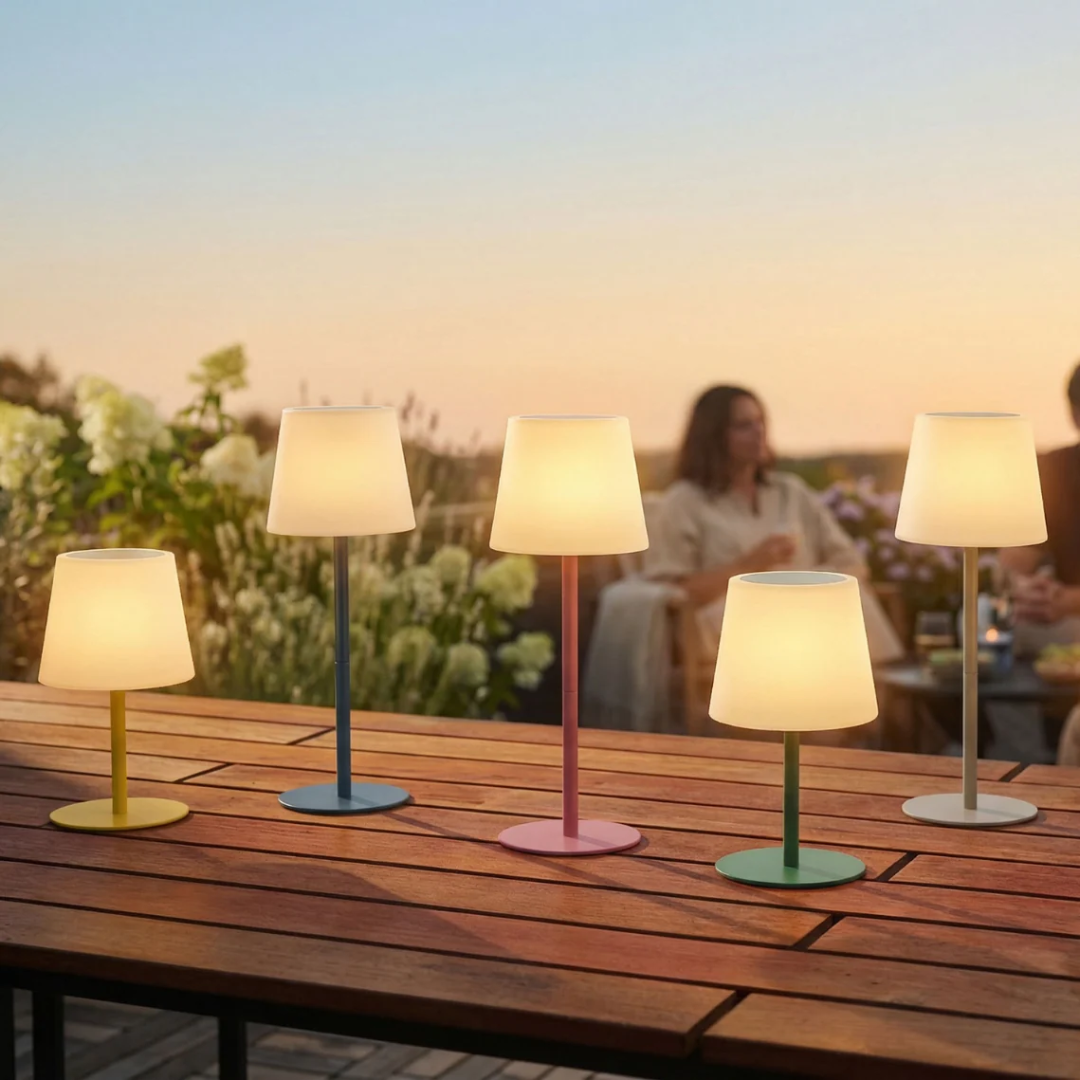 Lampada da Tavolo Solare Wireless Arc - Kreafunk