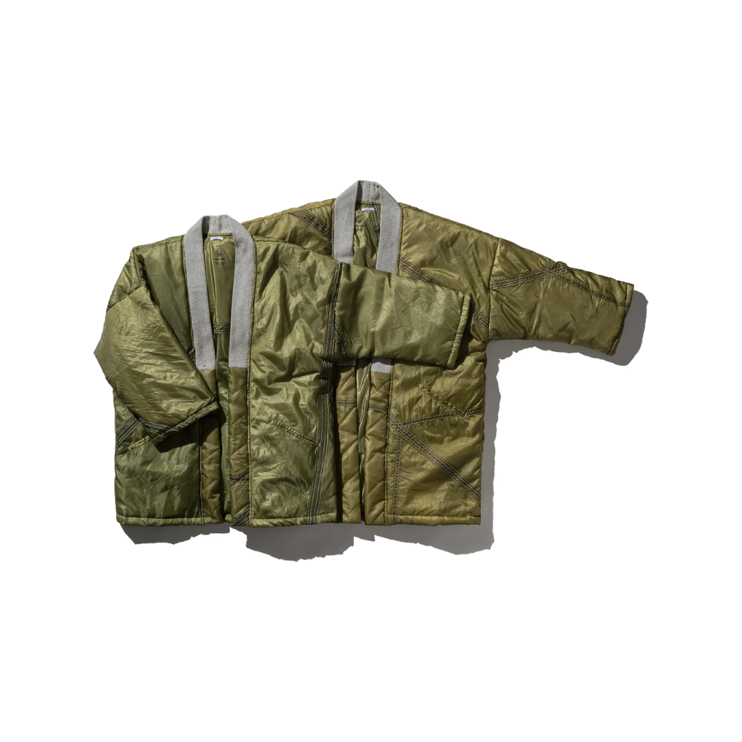 GIACCA HANTEN: PARACADUTE VINTAGE / Oliva - Puebco
