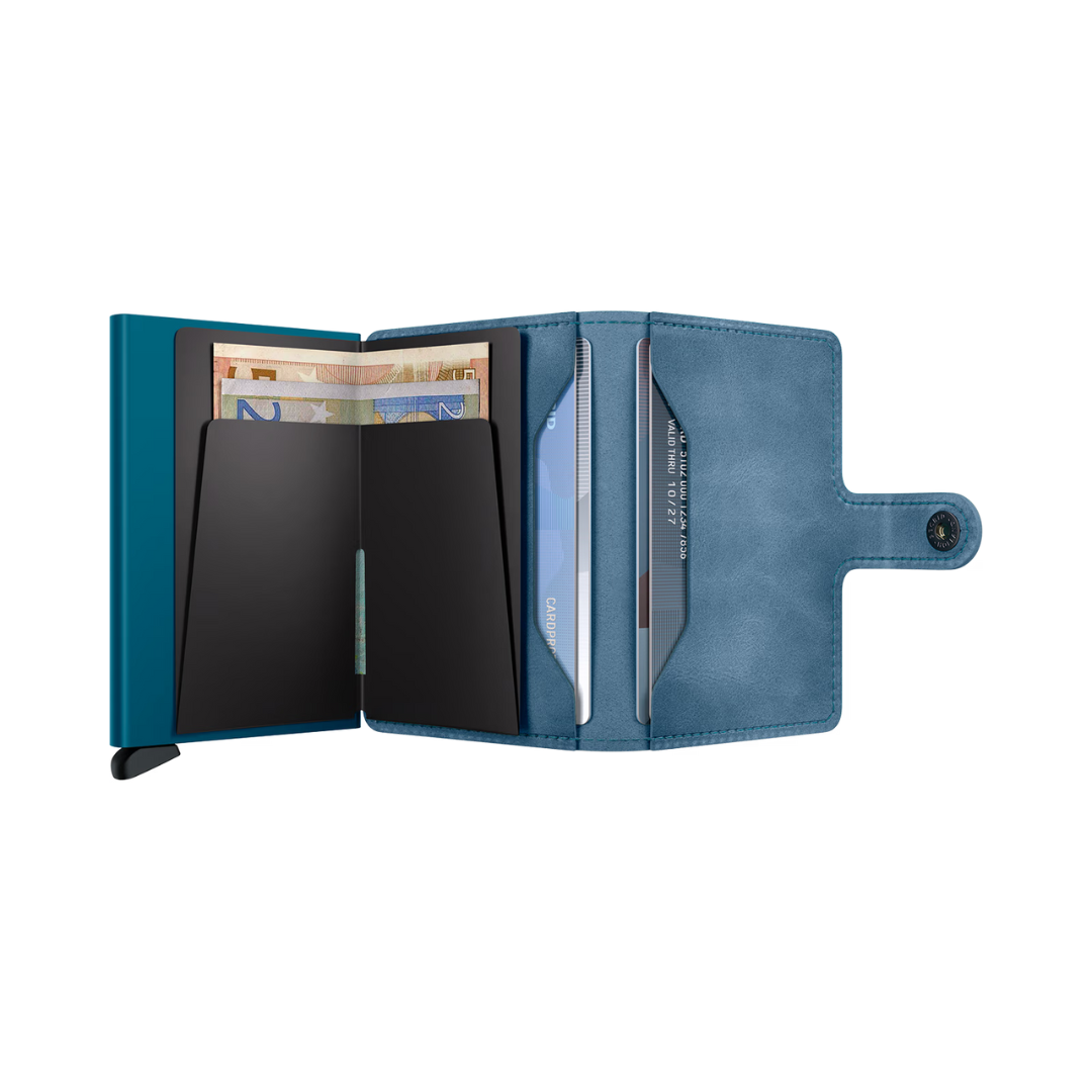 Miniwallet Secrid Vintage Teal