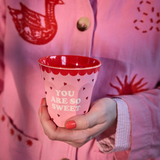 Tazza Media Rosa Snoopy - Rice