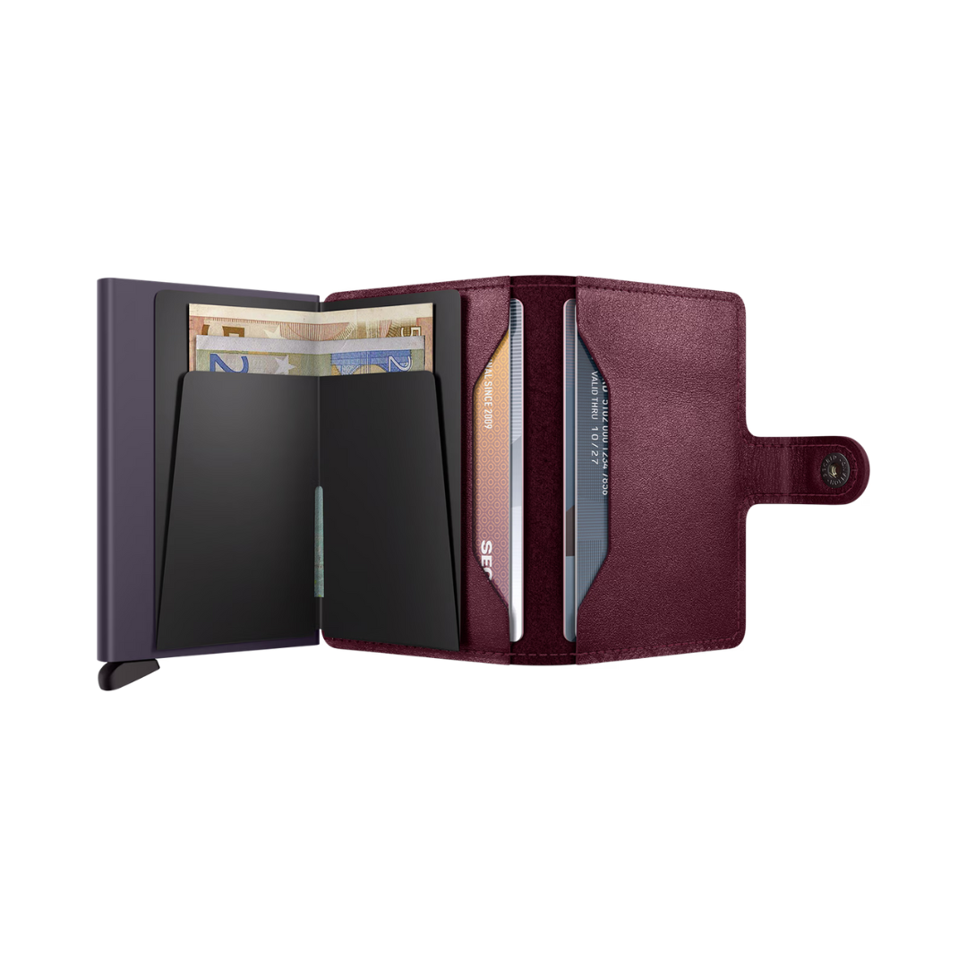 Miniwallet Secrid Original Cranberry
