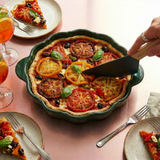 La Formidabile Tortiera per porzioni perfette con tagliatorta incluso Cookut