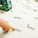 Tappeto e contenitore giochi - Coccodrillo - Play&Go