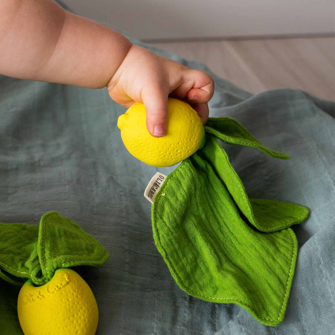 Mini Doudou-massaggiagengive Lemon - Oli&Carol
