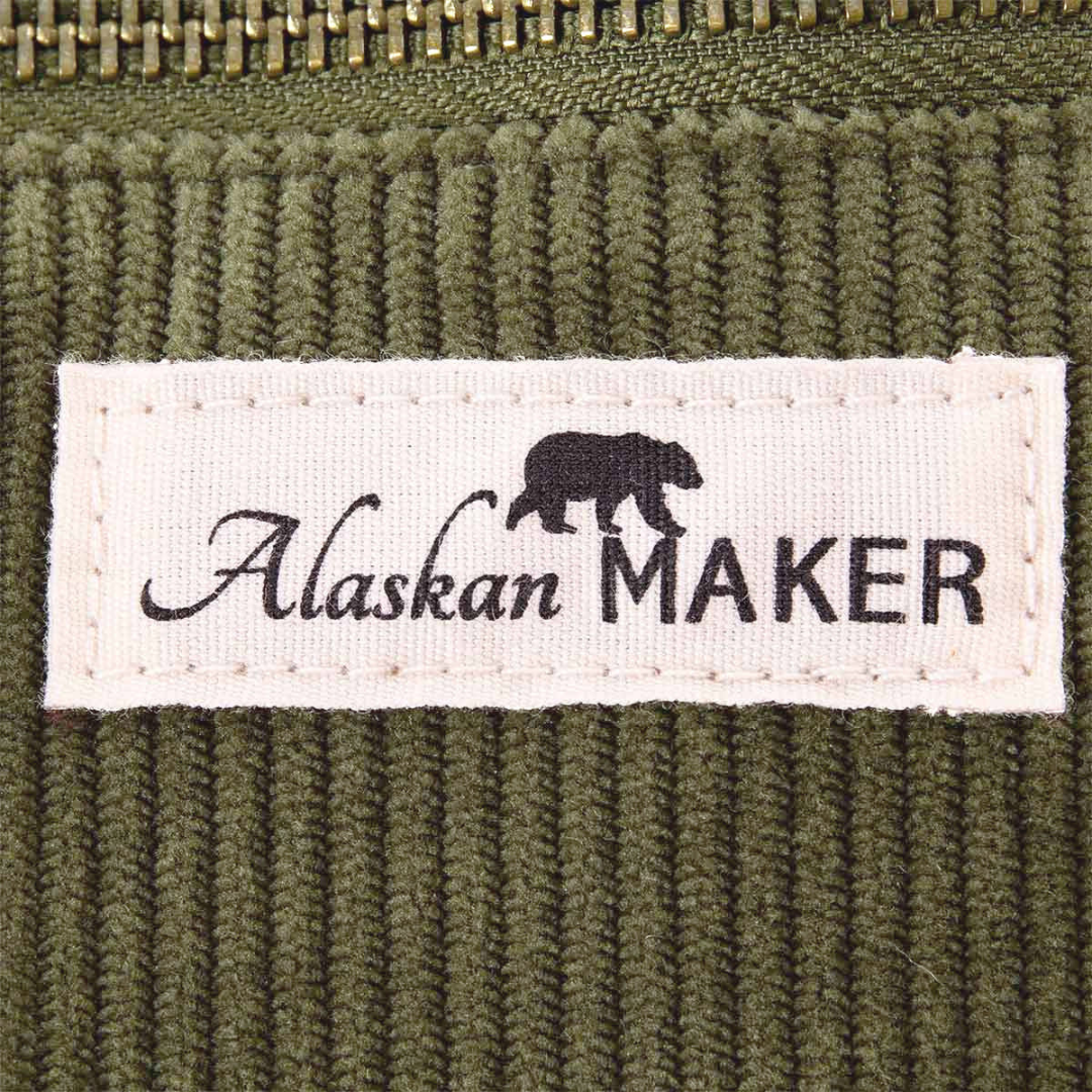 Tote Bag in Velluto Mod. WILLOW . Alaskan Maker