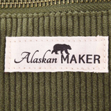 Tote Bag in Velluto Mod. WILLOW . Alaskan Maker