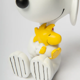 Statua Pinut Woodstock Blogo Design 12cm. - Bianco