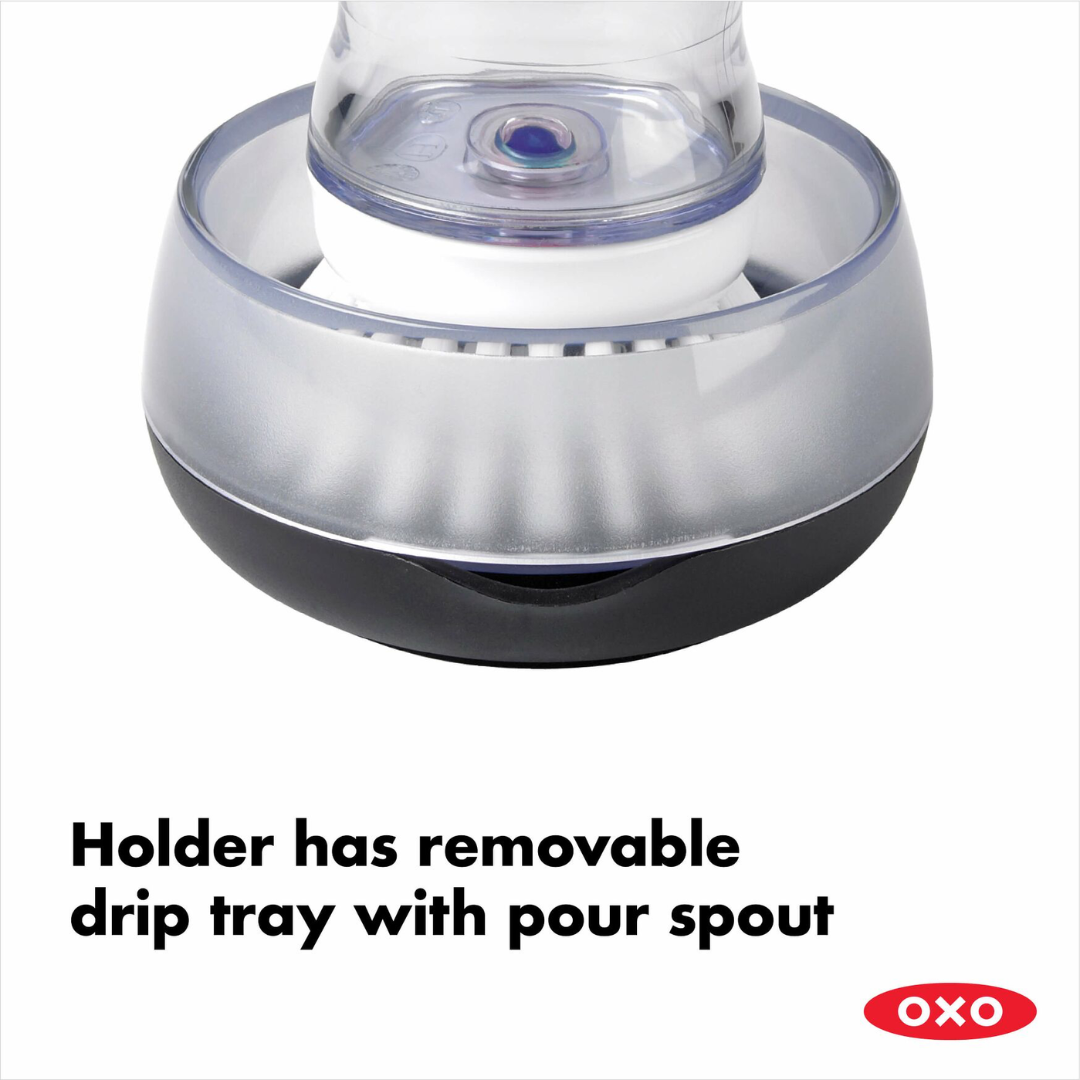 Spazzola lavapiatti Oxo con Dispenser detersivo