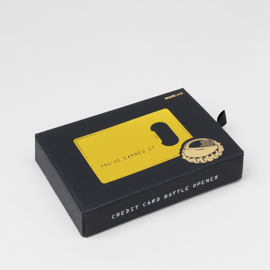 Apribottiglie Gold Card - Suck UK