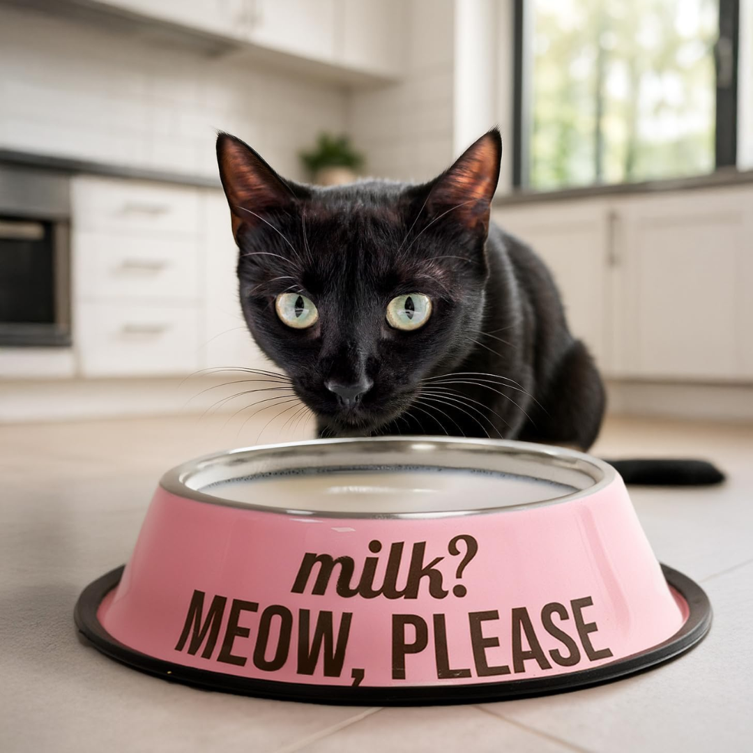 Ciotiola Cibo Animali "fish? meow, please, milk?" Fisura