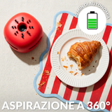 Mini aspirapolvere pomodoro . Fisura
