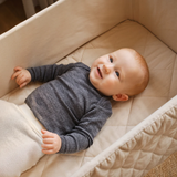 Set Culla rettangolare Moonboon con supporto treppiede . Motore connect