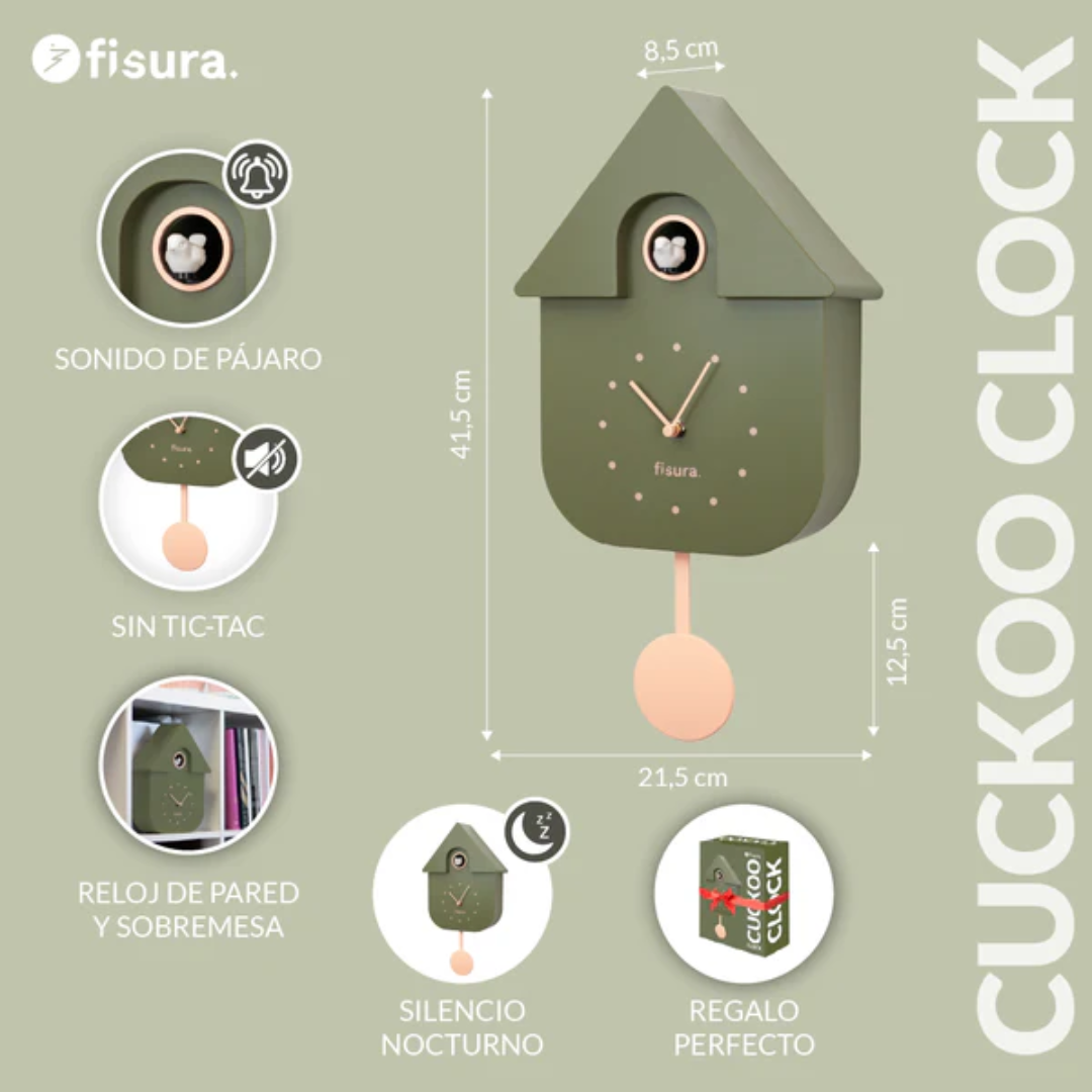 Orologio Cucu' Fisura Verde Oliva