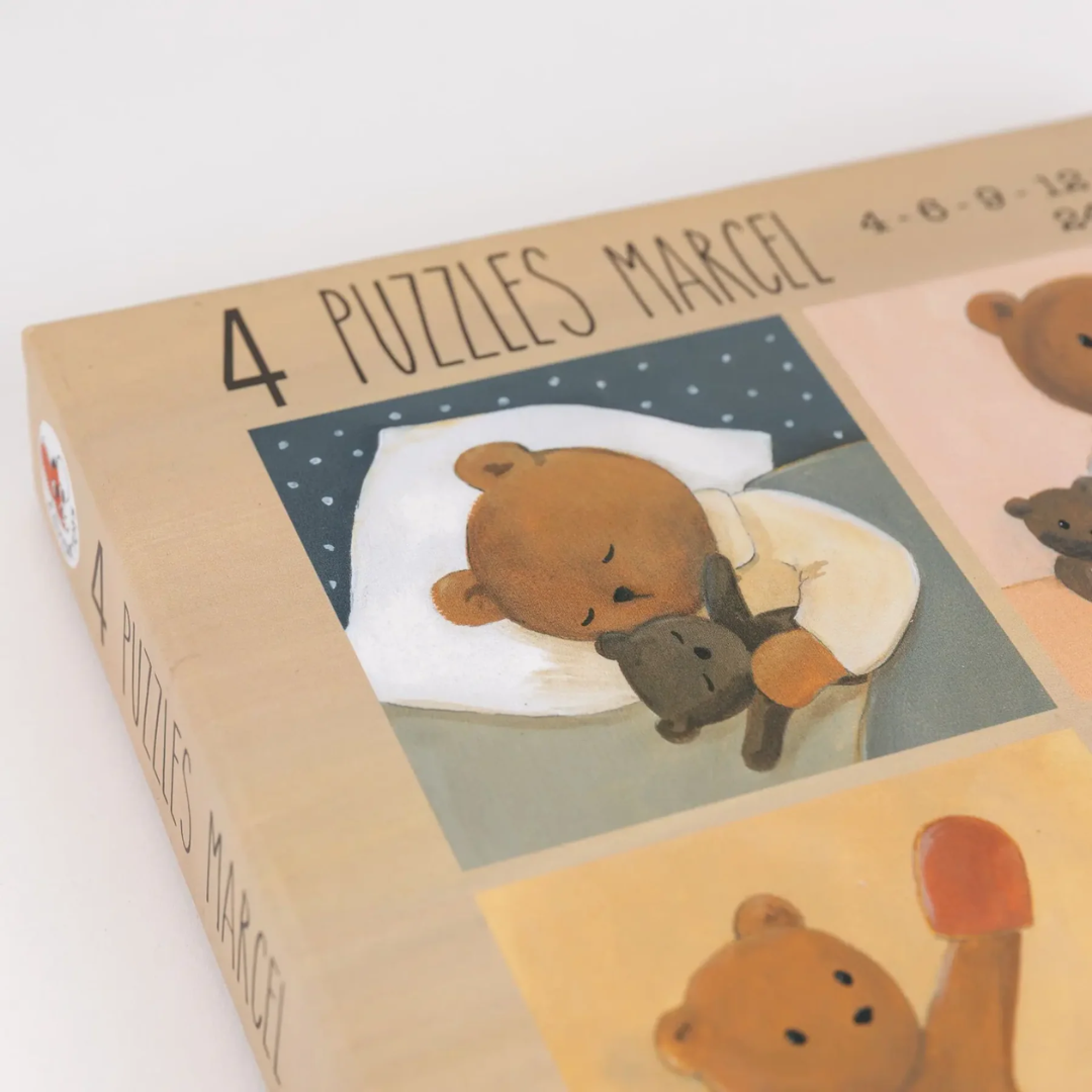 Puzzle di Marcel Set di 4 - Egmont Toys