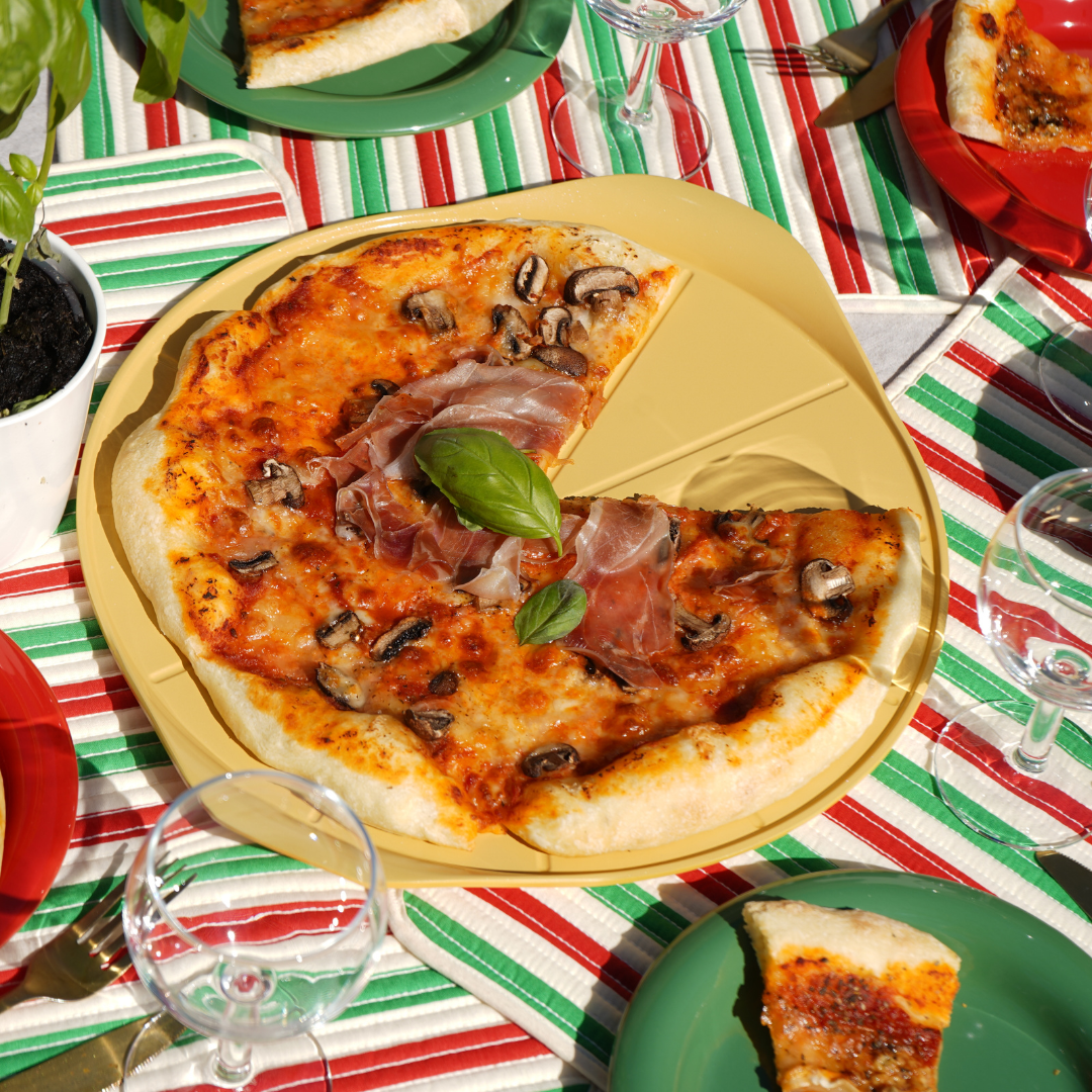 La Formidabile Teglia per Pizza con Coltello Cookut