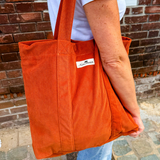 Borsa Tote Bag  in Velluto WILLOW . Alaskan Maker