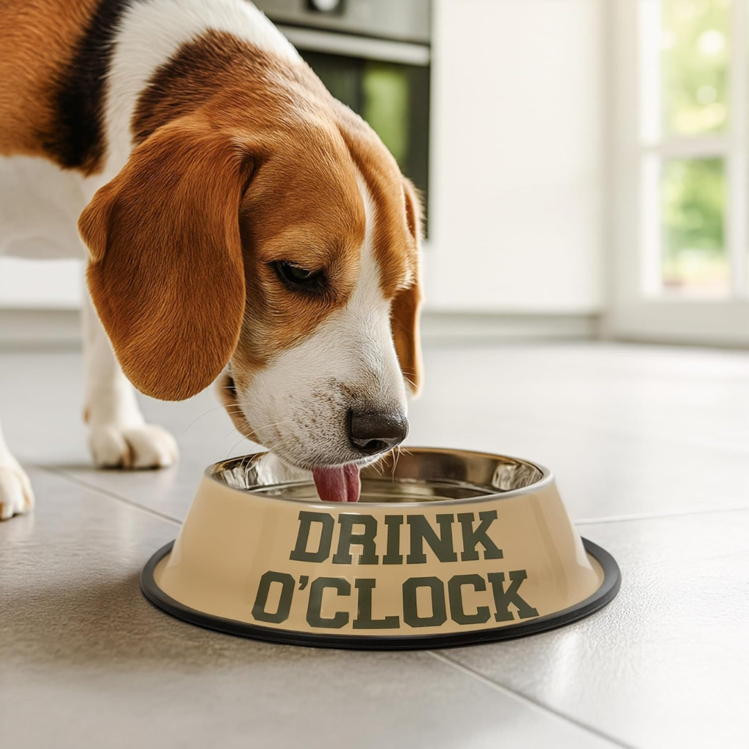 Ciotiola Cibo Animali "snack o 'clock, drink o'clock" Fisura