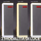 Specchio Portatile Leopard . Fisura