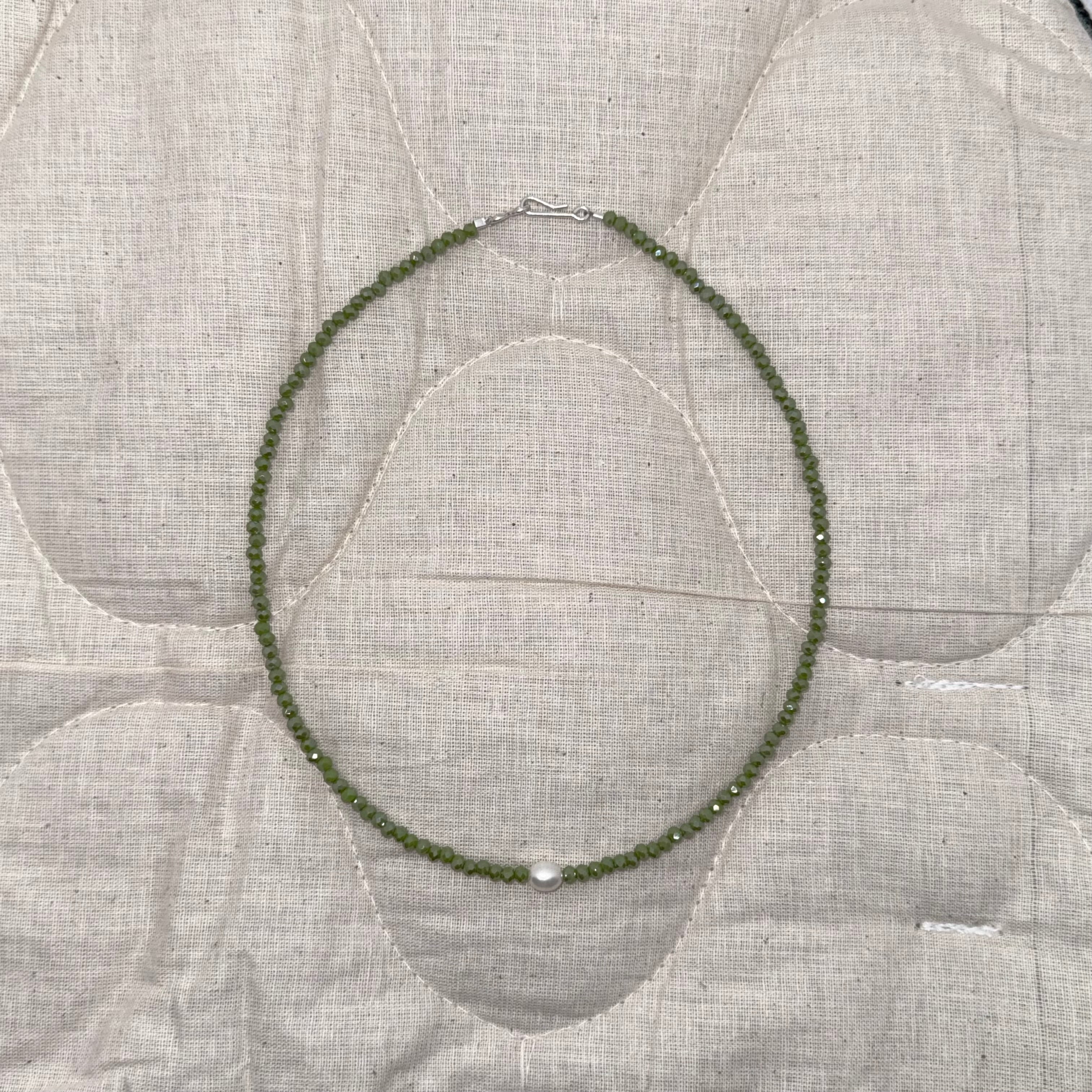 Collana Cristallo Perla di fiume (+ colori) - Fabidi