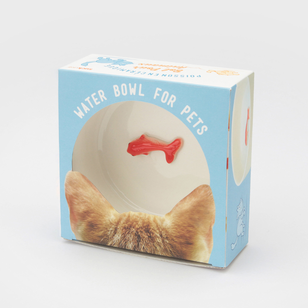 Ciotola per gatti con pesce rosso - Suck UK