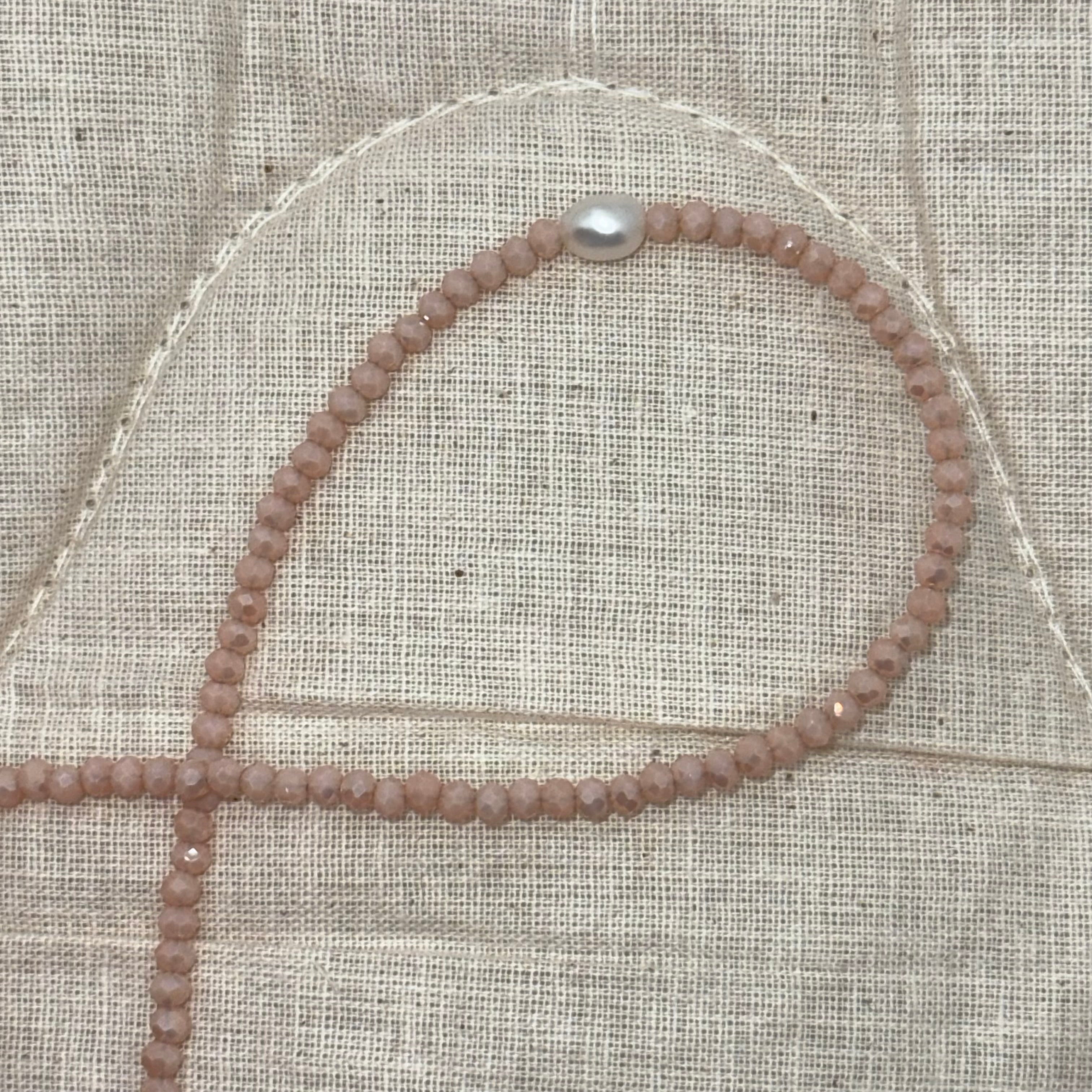 Collana Cristallo Perla di fiume (+ colori) - Fabidi