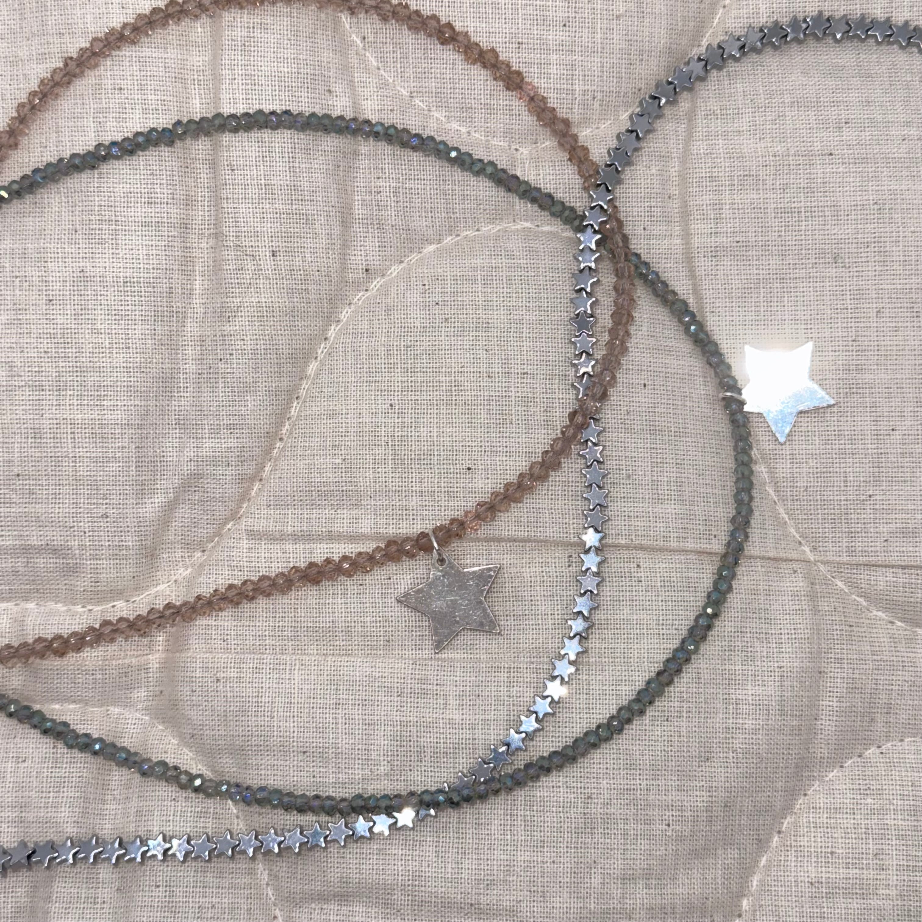 Collana Cristallo Stella grande (+ colori) - Fabidi