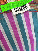 Borsa a strisce plastica riciclata 40x20x37 cm - Puebco