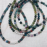 Bracciale Agata e Argento - Fabidi