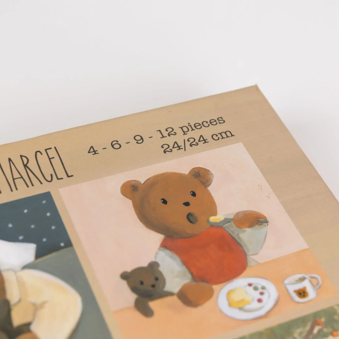 Puzzle di Marcel Set di 4 - Egmont Toys