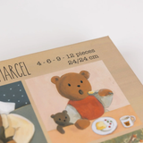 Puzzle di Marcel Set di 4 - Egmont Toys