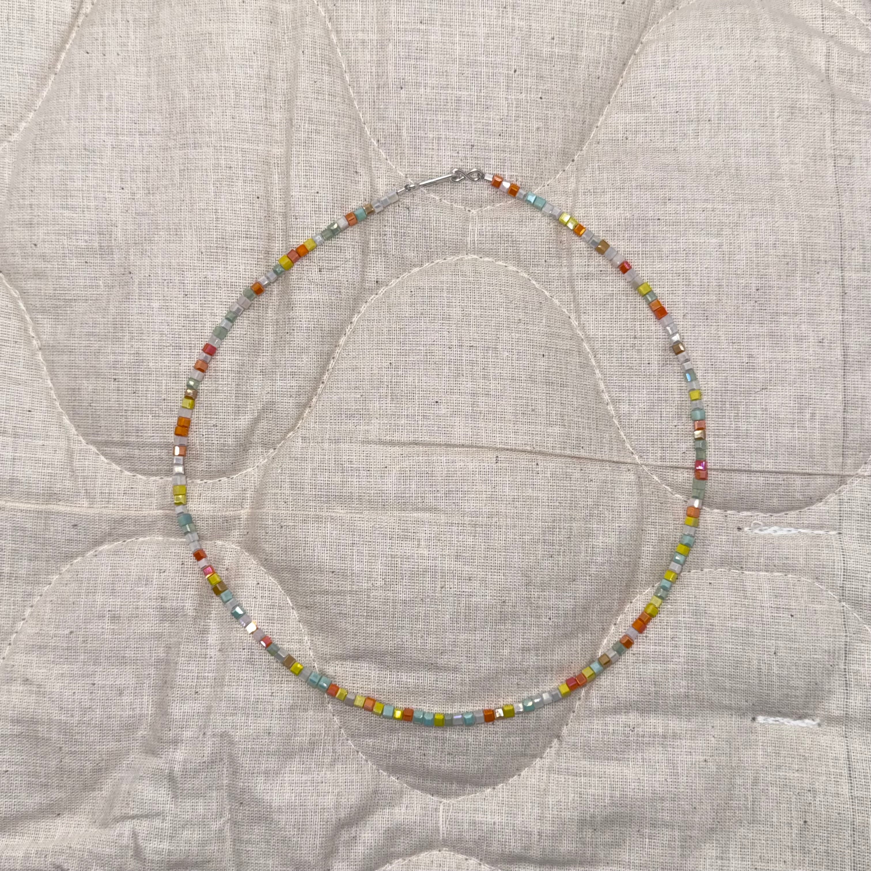 Collana Cubo Trasparente (+ colori) - Fabidi