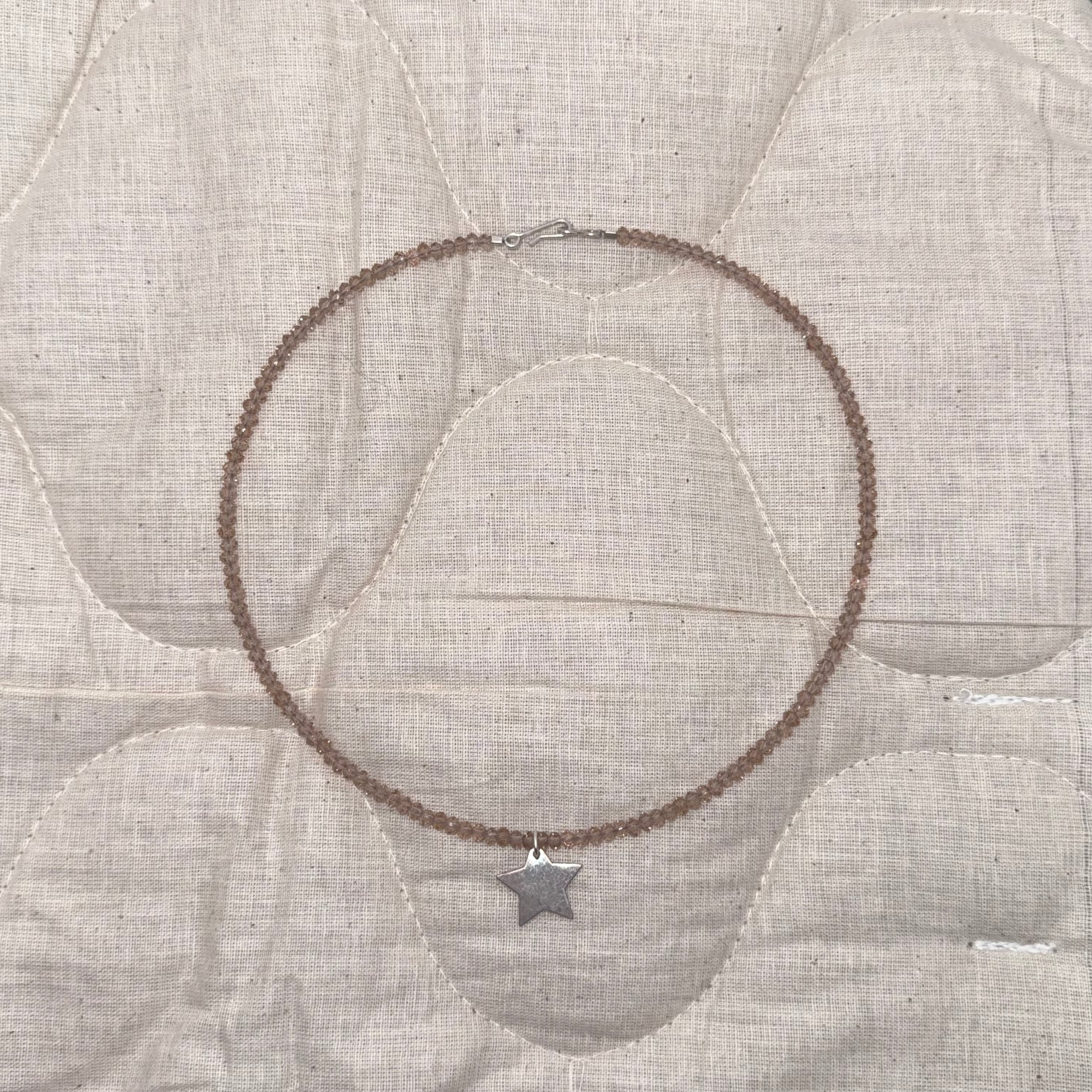 Collana Cristallo Stella grande (+ colori) - Fabidi