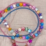 Collana maxistelle colorate Madreperla - Fabidi