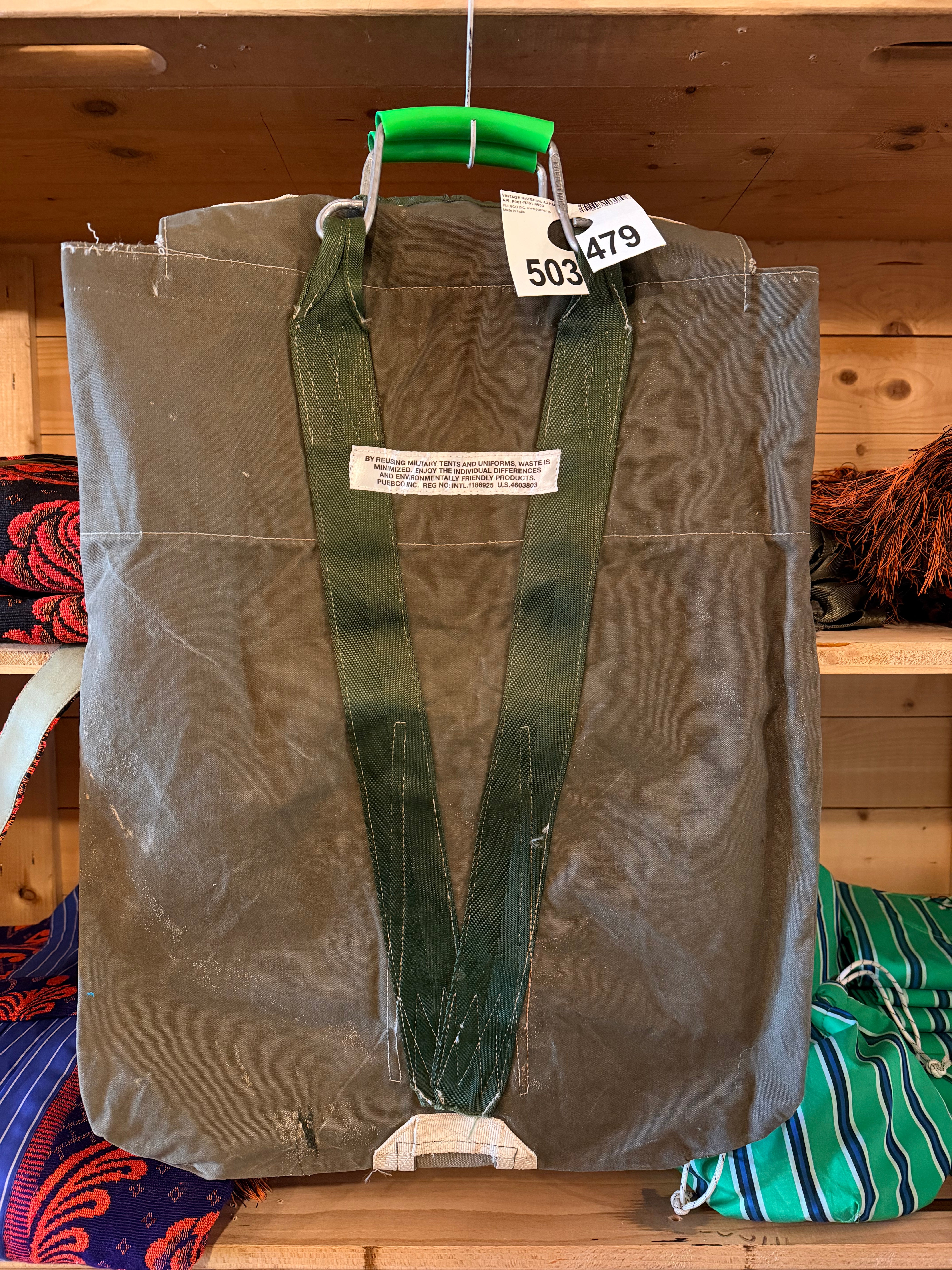 Borsa in materiale Vintage A3 - Puebco