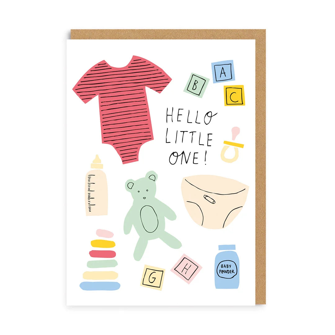 Biglietto A6 "Hello Little One!" - Ohh Deer
