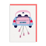 Biglietto A6 "Just Married" - Ohh Deer