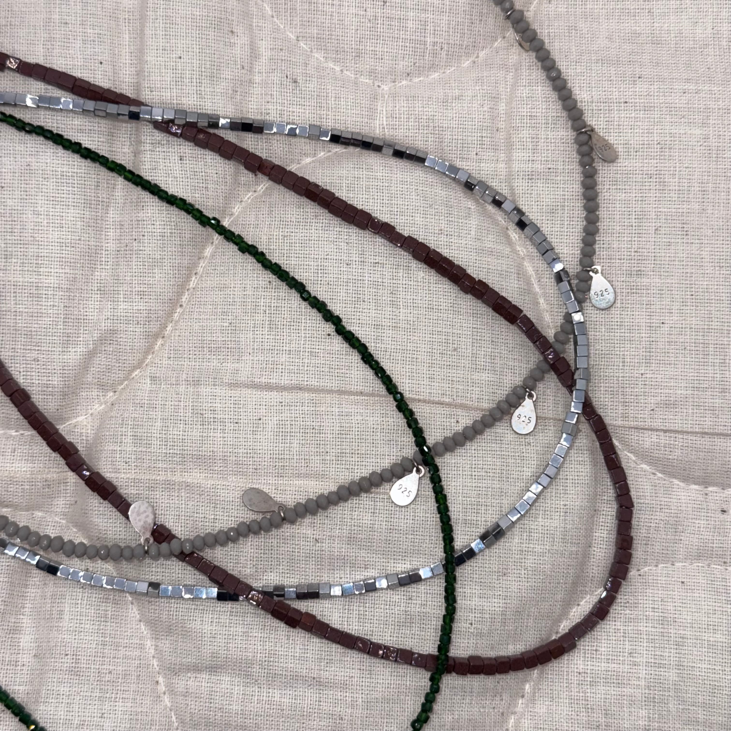 Collana Ematite (+ colori) - Fabidi