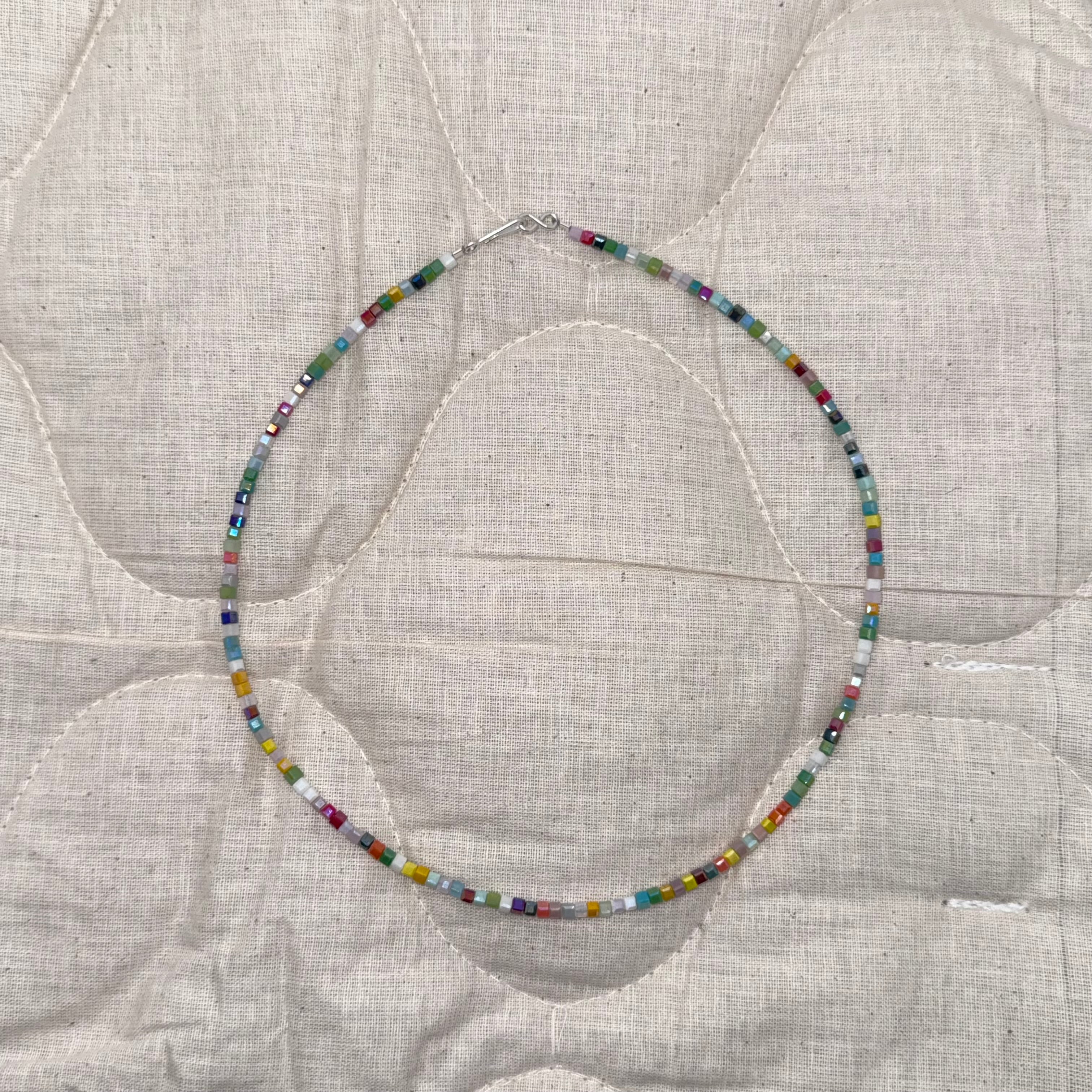 Collana Cubo Trasparente (+ colori) - Fabidi