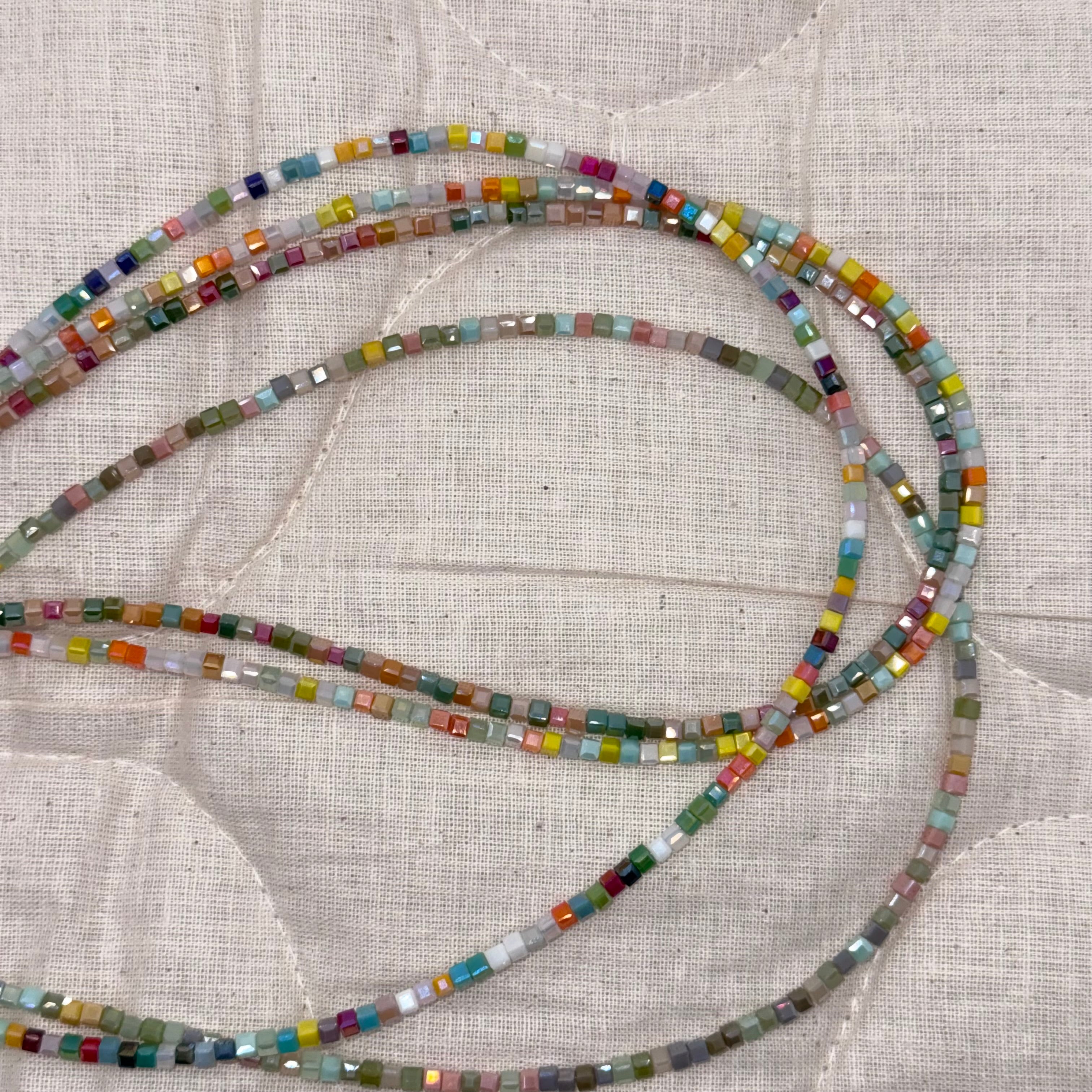 Collana Cubo Trasparente (+ colori) - Fabidi