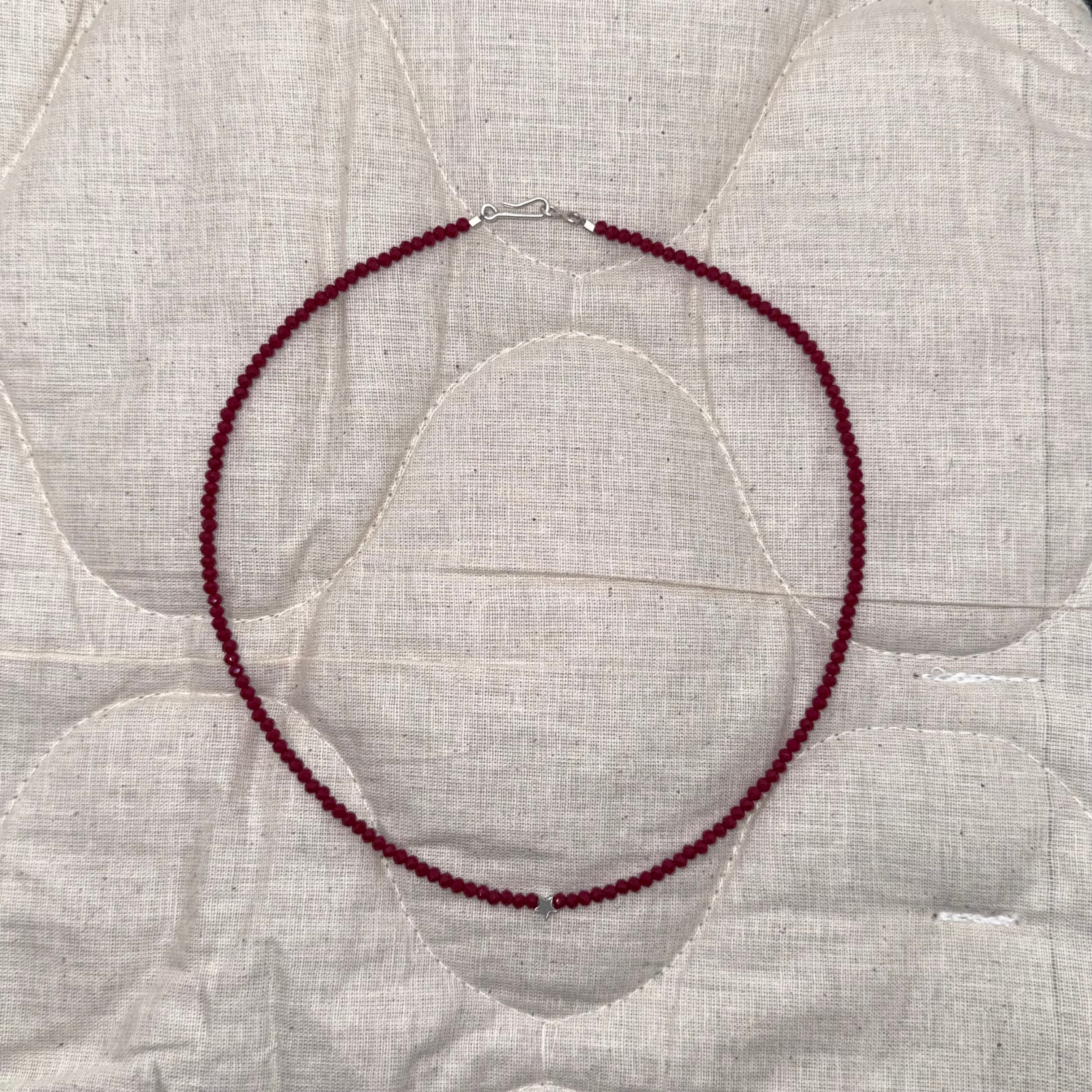 Collana Cristallo Stella piccola (+ colori) - Fabidi