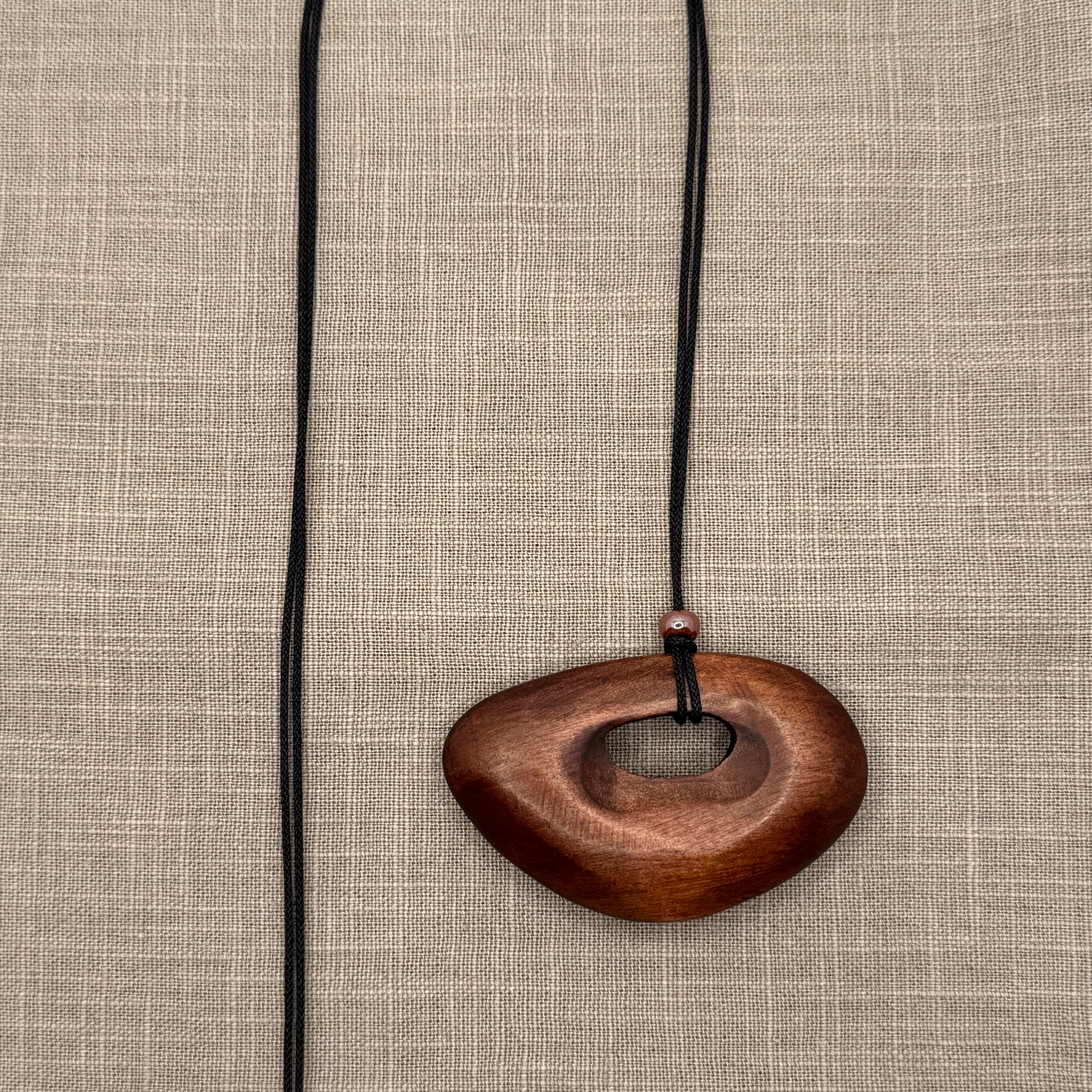 Collana Ciondolo Legno - Fabidi