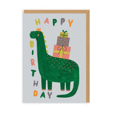 Biglietto A6 "Happy Birthday" con Dinosauro - Ohh Deer