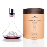Decanter Vino TOPOGRAPHIC . Alaskan Maker