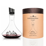Decanter Vino TOPOGRAPHIC . Alaskan Maker