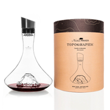 Decanter Vino TOPOGRAPHIC . Alaskan Maker