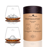 Set di 2 bicchieri TOPOGRAPHIC . Alaskan Maker